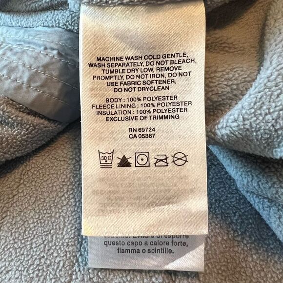 Columbia blue/ grey fleece lined vest - Picture 6 of 13